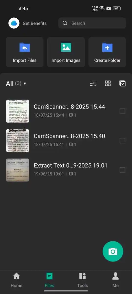 Files