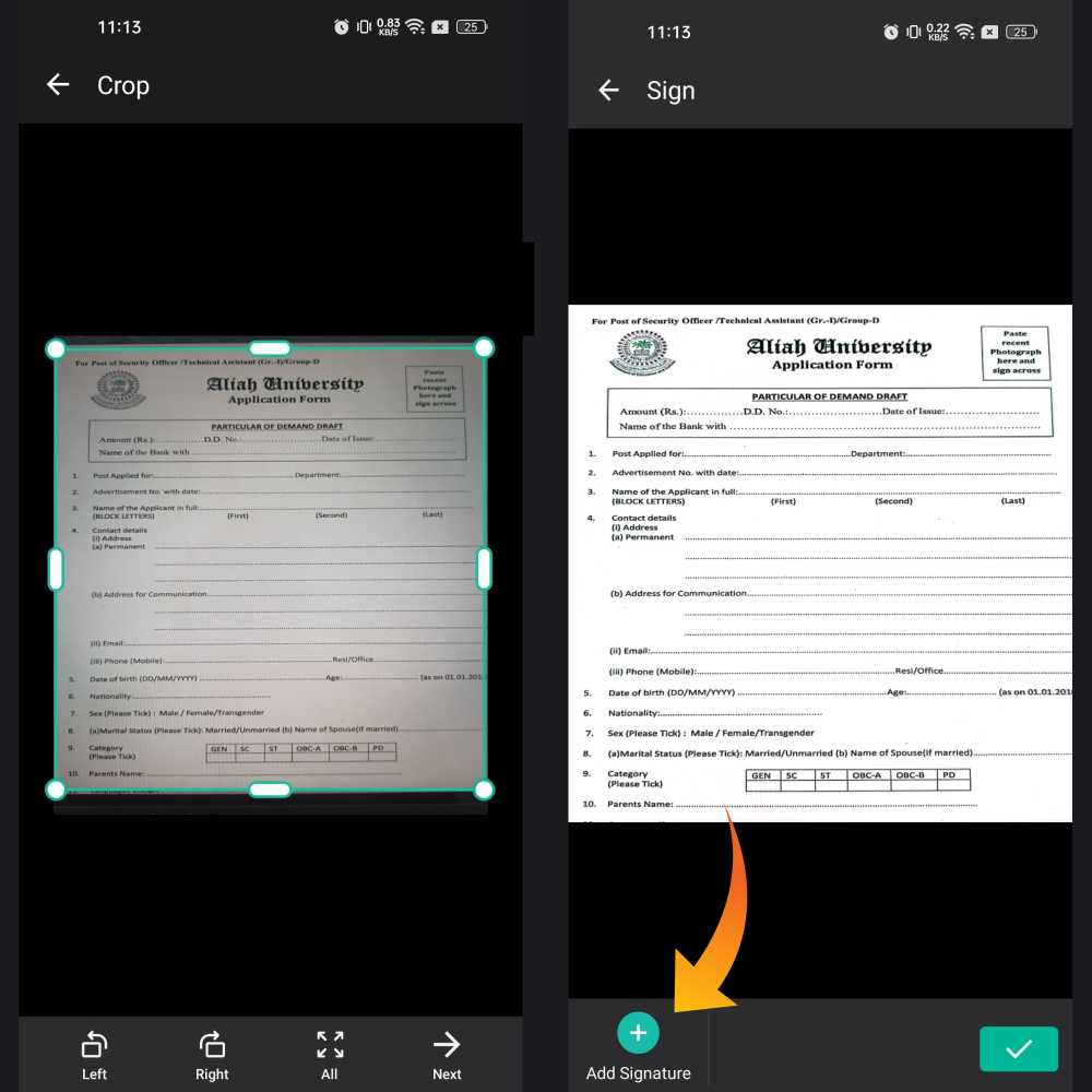 Scan a Document